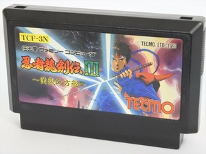 Famicom-NINJA-RYUKENDEN-III-3-Cartridge-Only-Ref-1778-Nintendo-Japan-Game-fc