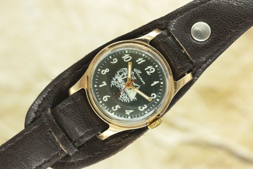 Pequeño Reloj Vostok Vintage con Movimiento ZIM 2602 15 Joyas Reloj Mecánico - Imagen 4 de 12