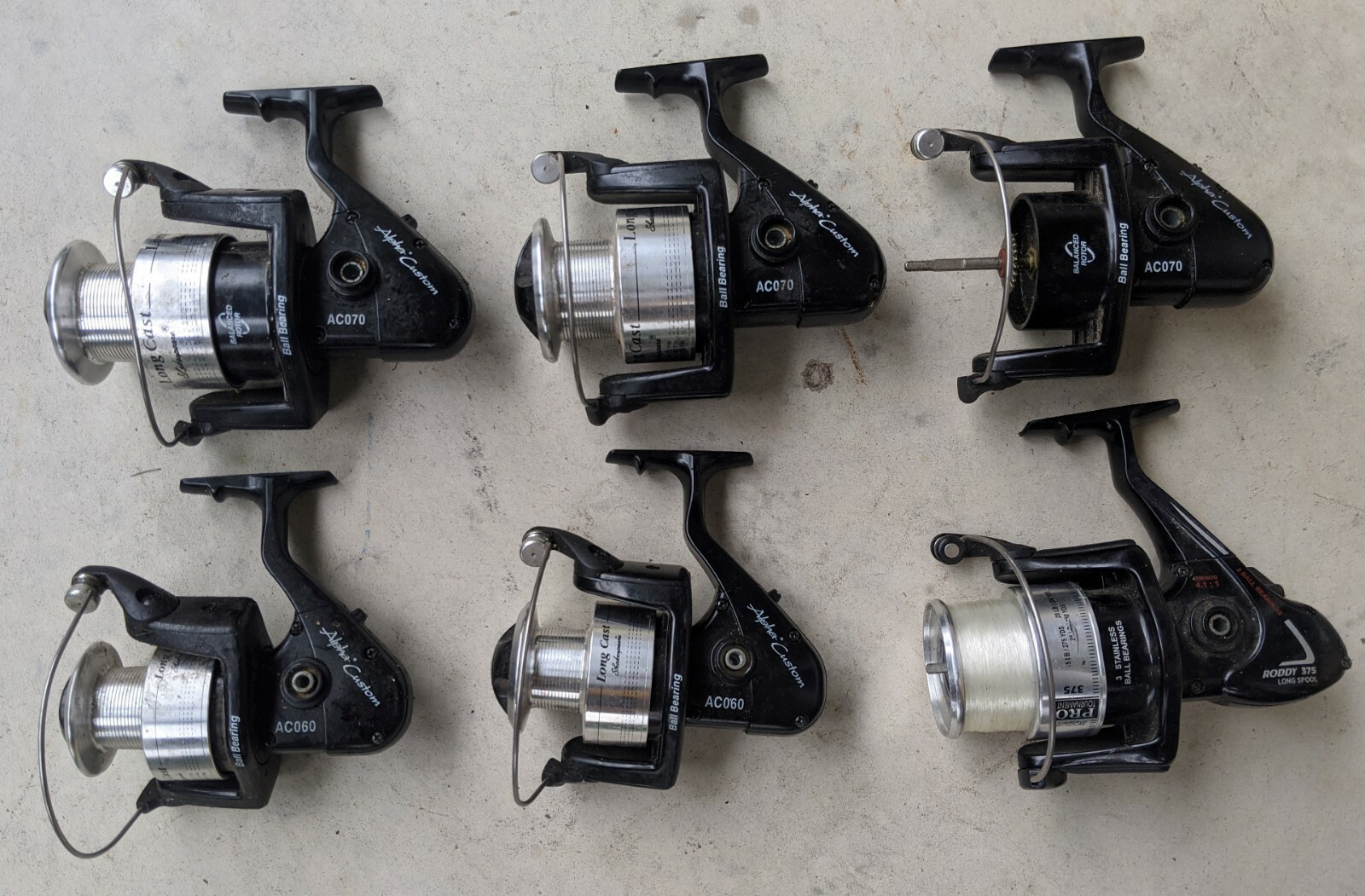 Shakespeare Fishing Reel Lot 6 Parts Repair Alpha Custom AC060 AC070 Roddy 375 eBay
