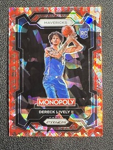 Dereck Lively II Rookie Free Parking 2023-24 Panini Prizm Monopoly #24 RC Mavs