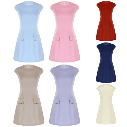 Women Slim Fit Festival A-Line Evening Dress Party Gowns Holiday Formal Work - Bild 3 von 75