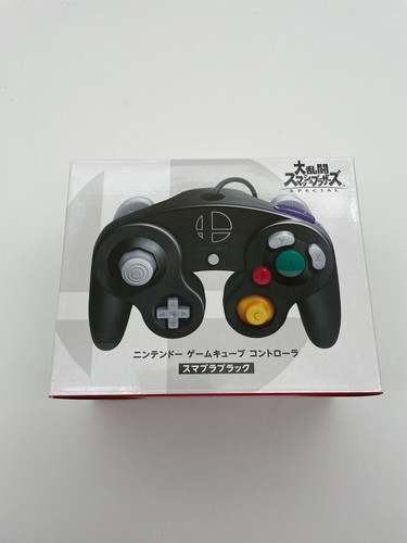 Nintendo Game Cube Super Smash Bros Controller - Black Japan Imported - Picture 2 of 5
