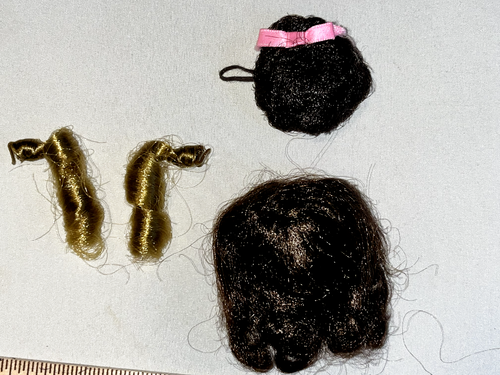 VINTAGE 60-70S LOT OF WIGS FOR FASHION DOLLS BARBIE CLONES 12” - 1/6