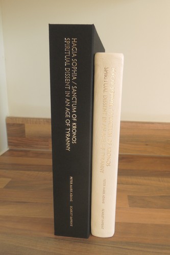 Hagia Sophia / Sanctum of Kronos - Deluxe Goatskin, P.M. Adams, Scarlet Imprint - Picture 5 of 24