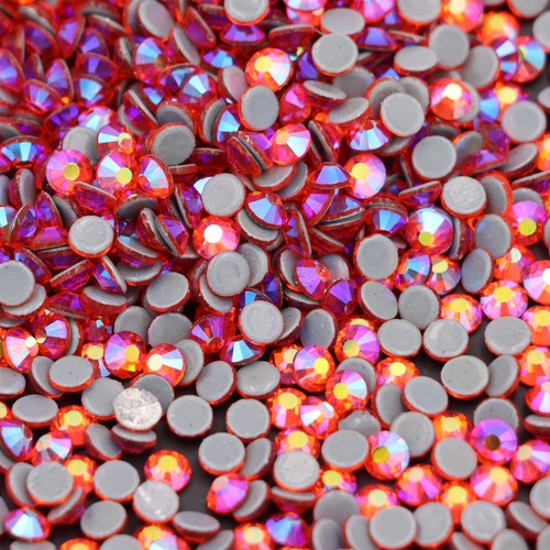 strass hotfix dos plat cristal pierres hot fix strass paillettes pour... - Picture 5 of 53