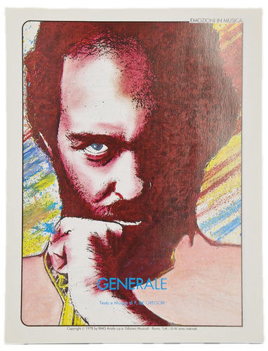 SPARTITO-GENERALE-FRANCESCO DE GREGORI-DE AGOSTINI-1991