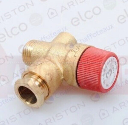 Ariston Genus 27 BFFI Valvola di sicurezza antipressione 3 bar PRV 569292 (era 564250) - Foto 5 di 7