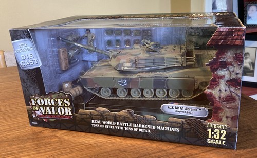 THE ONLY NEW ONE ON EBAY! 80205 FORCES OF VALOR M1A1 BIG HITCH BAGHDAD 2003 SEE! - Picture 2 of 12