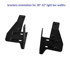 Aprove BlastX Light Bar Mount Brackets for Polaris Pro XP / XP 4 (2020+)
