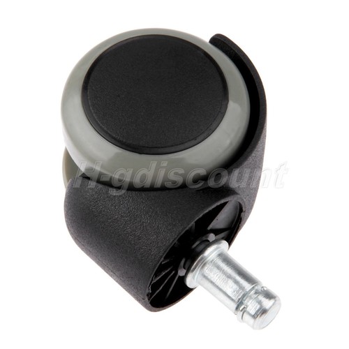 2In Soft Rubber Office Computer Swivel Chair Roller Castor Wheels Anti-slippery - Picture 9 of 14