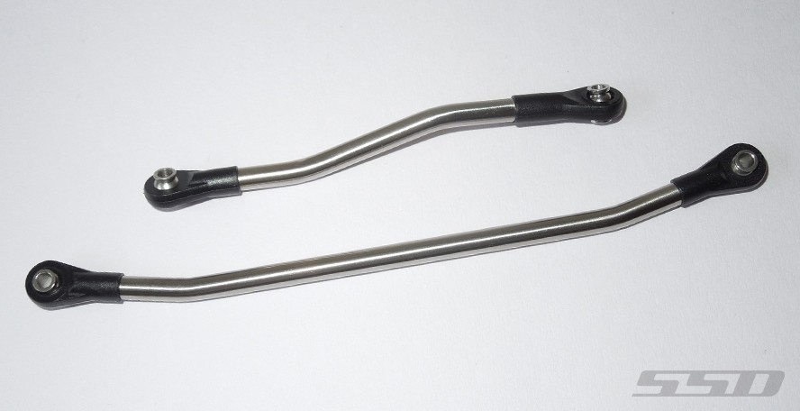 SSD RC Pro44 Titanium Steering Links for SCX10 II SSD00212-image