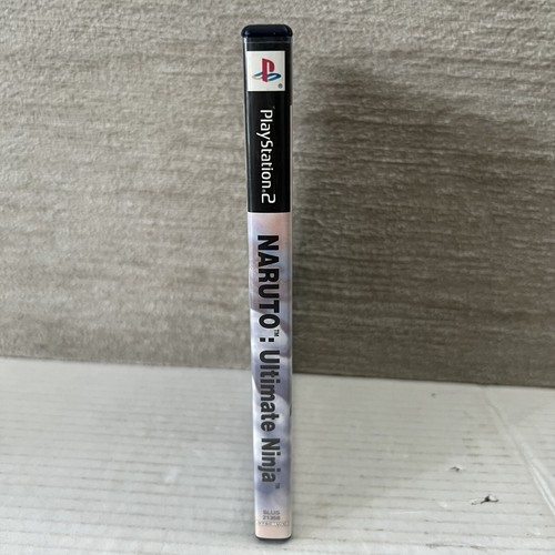 Naruto: Ultimate Ninja (Sony PlayStation 2, 2006) Black Label CIB Complete WORKS - Picture 3 of 10