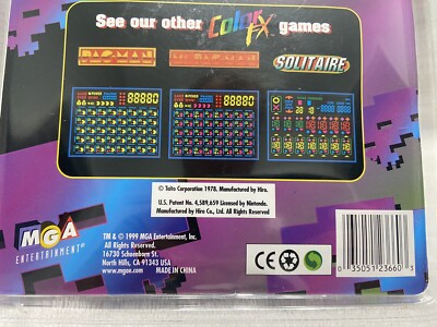 Space Invaders Color FX Pop-up Handheld LCD Game 236603 MGA