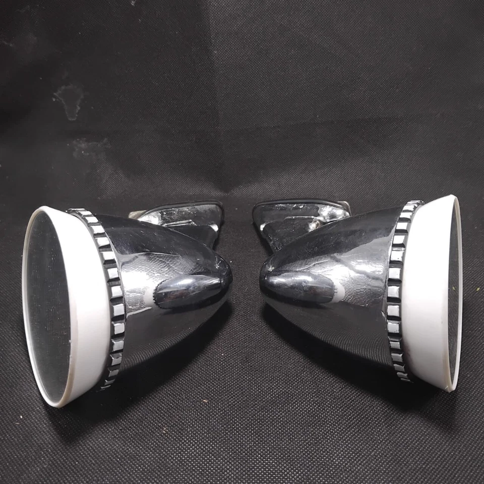 TNK JAPÓN ESPEJO GUARDABARROS VINTAGE RETRO COCHE COMPLETO METAL DATSUN MAZDA TOYOTA JDM NOS Foto 4 de 4