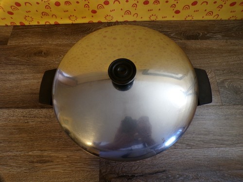 REVERE WARE VTG 6 Qt Stainless Stockpot Copper Clad Bottom w/Lid Rome, NY USA - Picture 6 of 13