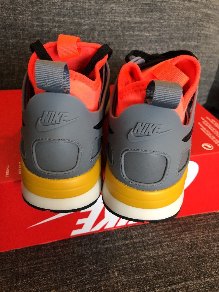 Nike Air Pegasus 89 Tech Tech Tech SI 881180-001 Grey orange Womens Running shoes Size 5.5 5661cc Nike Air Pegasus 89 Tech Tech Tech SI 881180-001 Grey orange Womens Running shoes Size 5.5 5661cc
