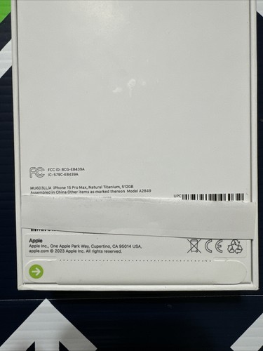 Apple iPhone 15 Pro Max - 512 GB Unlocked Natural Titanium eSim Model New - Picture 3 of 6