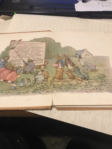The Story of A Fierce Bad Rabbit Beatrix Potter Book - Picture 2 of 10
