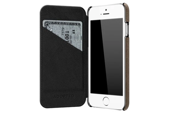 ADOPTED LEATHER FOLIO APPLE IPHONE 6 PLUS / 6S PLUS PROTECTIVE WALLET CASE COVER - Image 3 of 3