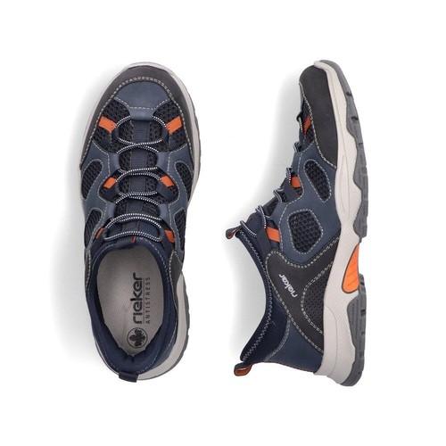 Zapatos De Verano Casual Slip On Azul Rieker Ready 2 Go 'B8350' Para Hombre - Imagen 9 de 18