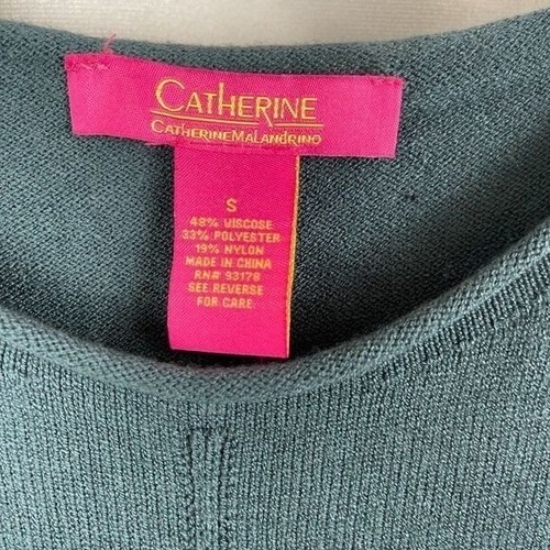 ❅�Catherine Malandrino Damen Langarm Pullover mit Rundhalsausschnitt Größe S - Bild 3 von 6