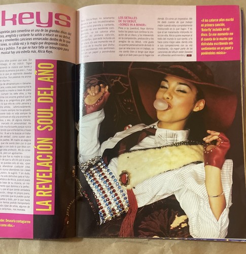 Top Music Magazine January 2002 Robbie Williams Laura Pausini Alicia Keys - Picture 9 of 9