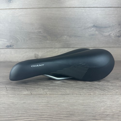 Giant Comfort Connect Unisex Bike Saddle Black Seat Road Mountain Hybrid Bikes - Picture 3 of 9