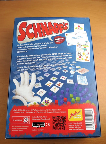 SNAPP'S / Juego de mesa / Juego de mesa / Zoch / completo - Imagen 2 de 5