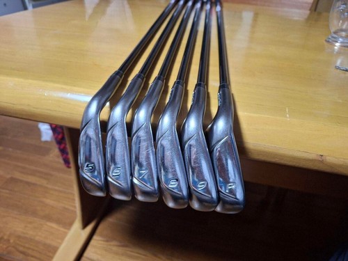 Lefty TaylorMade BURNER 2.0 Iron Set 6pcs 5-Pw Flex R Regular FUBUKI 60 - Picture 5 of 10