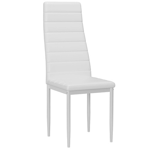 Wooden Dining Table and Chairs Set of 4 HIGH BACK Seat Kitchen Room Furniture - Picture 50 of 202
