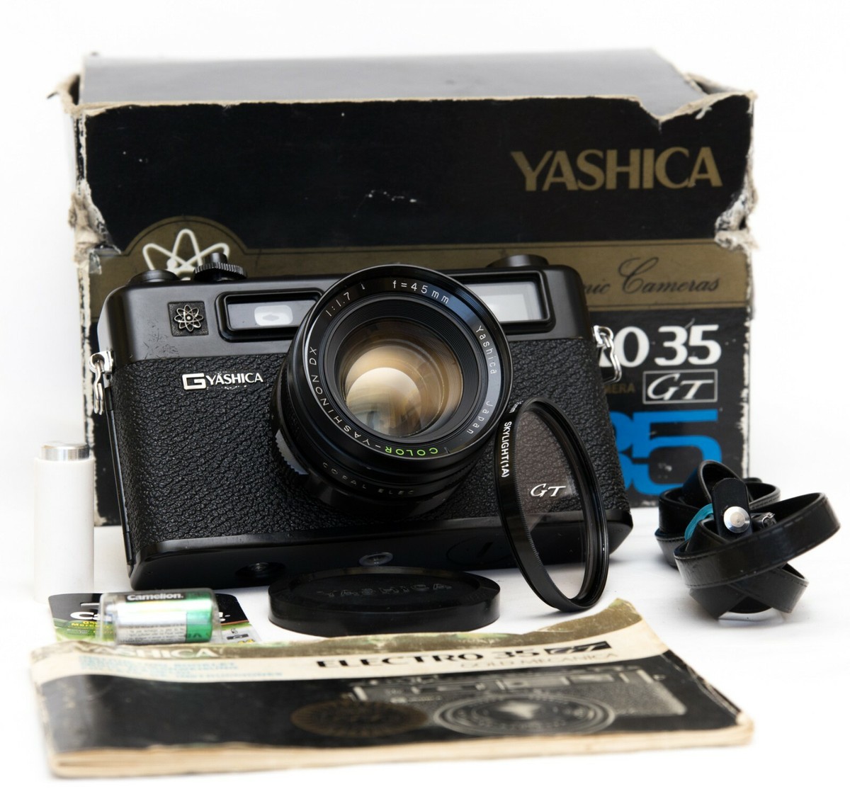 SERVICED TESTED Yashica Electro 35 GT Yashinon GS GTN 1.7
