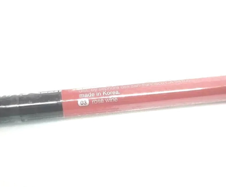 Sephora Gel Lip Liner 03 ROSE WINE Lipliner FRESH, NEW & SEALED eBay