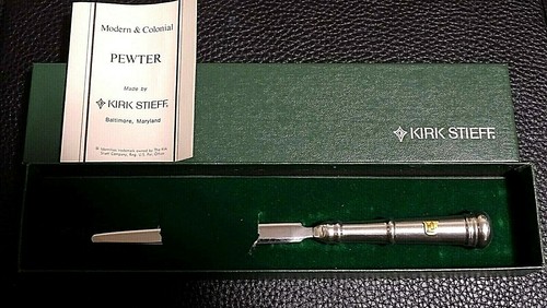 Kirk Stieff Zinn Modern & Kolonial Brieföffner University of Loyola - Bild 1 von 7