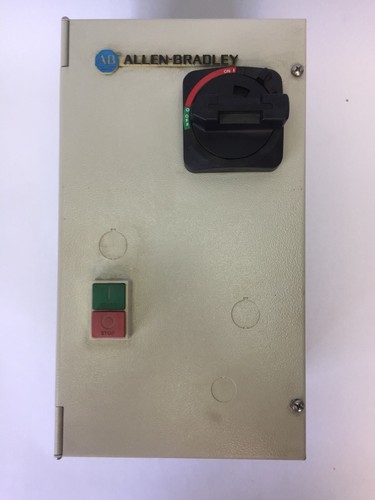 CONTROL MOTOR ALLEN BRADLEY 198-E14A08A07 480V 2HP 198-M14P08T 112-A09ABB42-1 - Imagen 1 de 12