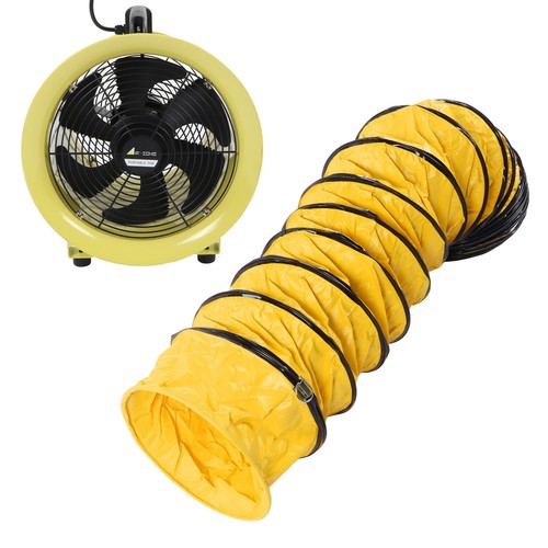 Ventilatore Soffiatore Utility 12in Rapido Movimento Aria Alta Velocità Portatile con Tubo 5m - Foto 19 di 28