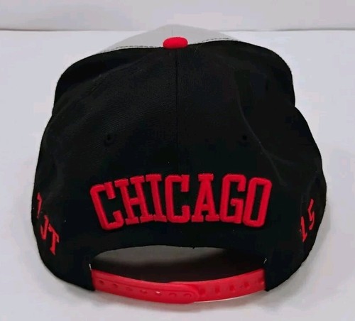 Chicago Blackhawks New Era 9Fifty Snapback Mütze Schwarz Rot Grau - Bild 3 von 7