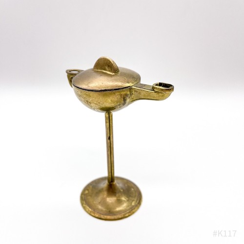 Oriental Small Jug, Jug Brass - Exclusive Zz 14cm - Vintage - Picture 3 of 12