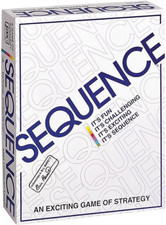 Original Sequence Game with Folding Board, Cards and Chips by Jax 8c