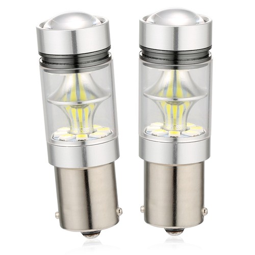 2x 100W 1156 BA15S 382 P21W BRIGHT LED STOP REVERSE LIGHT BULB UK - Picture 10 of 12