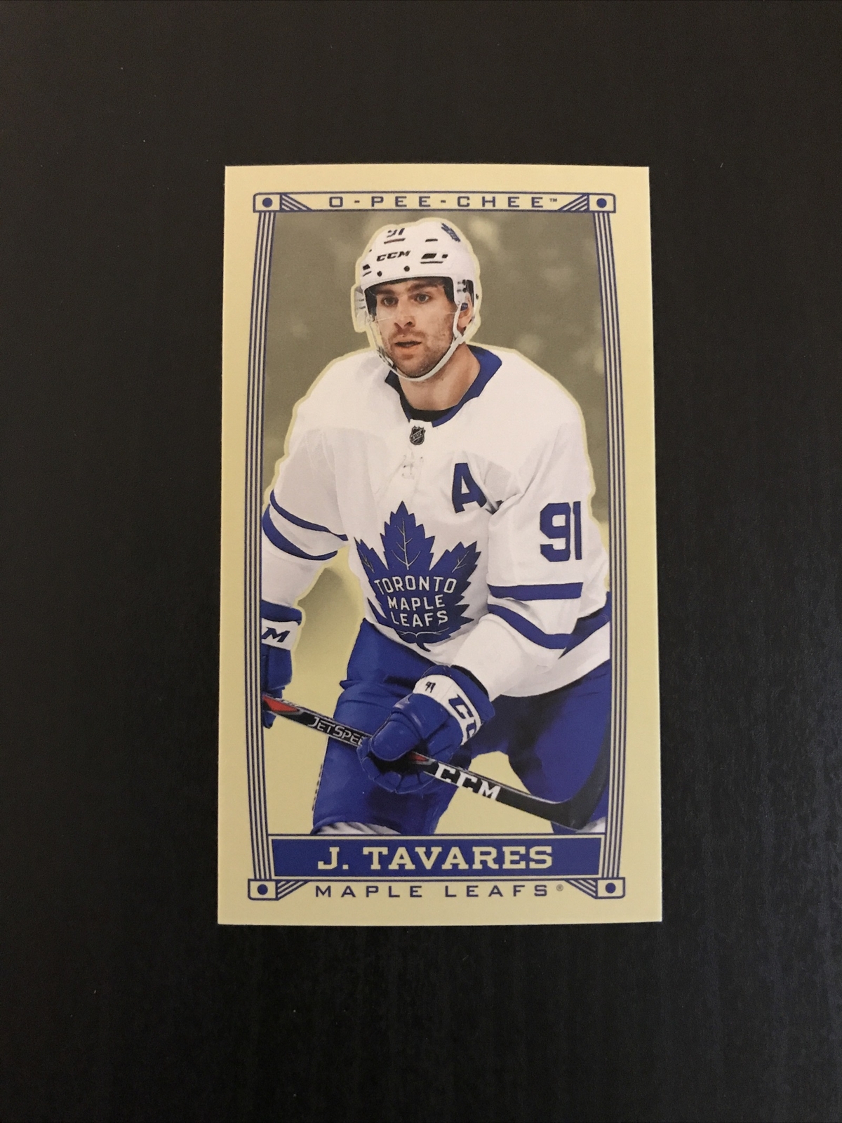 2019-20 O-Pee-Chee OPC Caramel Minis #C-29 John Tavares Toronto Maple Leafs