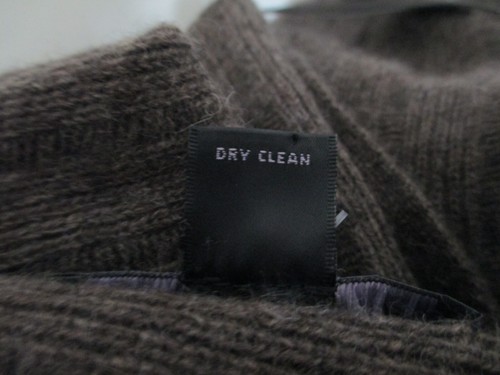 ELEN SOLANO 🌸 MEDIUM ==BROWN CASHMERE / LONGER AT HIPS / OPEN FRONT SWEATER - Picture 8 of 8