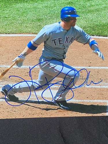 Hank Blalock Texas Rangers Signed Auto Autographed 8x10 Photo - Picture 2 of 3