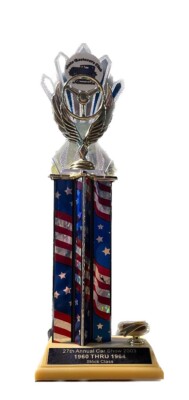 27th Annual Car Show, 2003, 1960 Thru 1964, Stock Class, First Place Trophy.