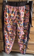 The North Face Size M Hydrenaline Windwall Elastic Waist Pull On Floral Pants