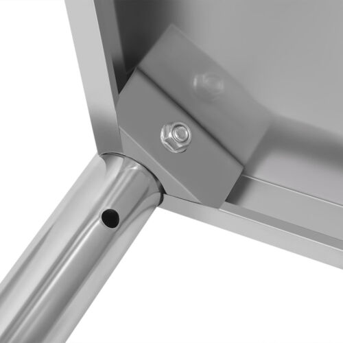 12" x 30" Stainless Steel Commercial Kitchen Prep Work Table Double Overshelf - Picture 13 of 17