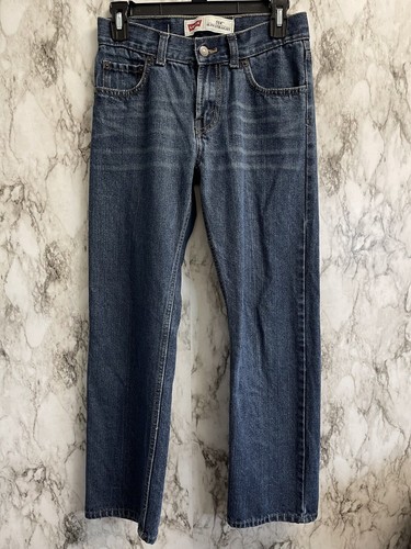 LEVI's 514 Classic Straight fit Boys 14 27X27 Blue Jeans Pants Red Tab - Picture 3 of 7