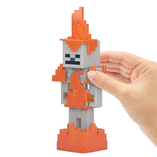 Minecraft Action Figures & Accessories Collection, 3.25-inch Skeleton - Picture 3 of 6