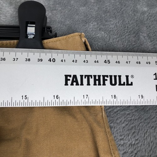 Carhartt Workwear Trousers Mens 34W x 32L Beige Tan Relaxed Fit Carpenter Jeans - Picture 7 of 16