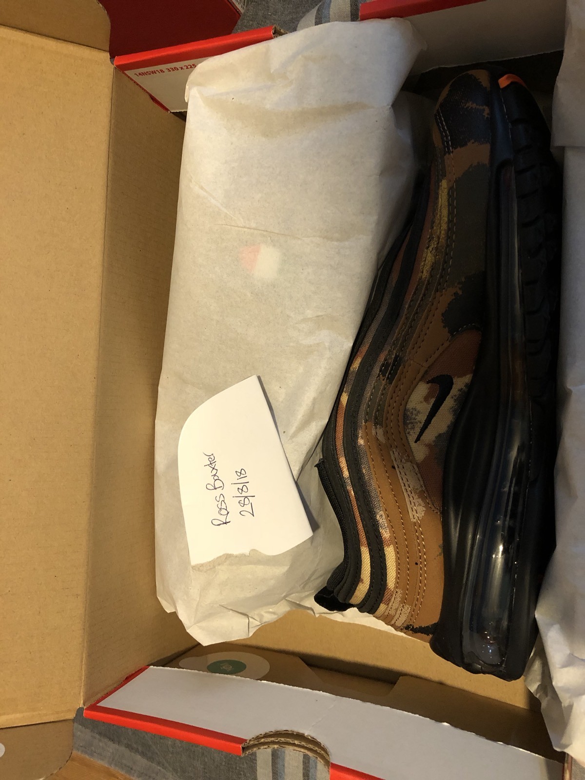 Nike Air Max 97 Camo UK7.5 ITALIA Country Nike Air Max 97 Camo UK7.5 ITALIA Country
