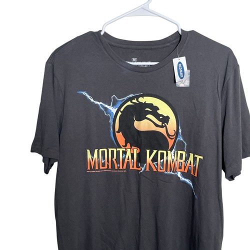 Mortal Kombat Shirt Men's Medium Old Navy Graphic Tee Short Sleeve Top NWT - Picture 2 of 12